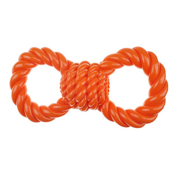 Durable Figure 8 Tug Toy for Dogs – Chew-Resistant & Interactive Play