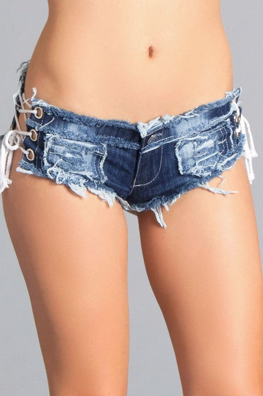 OHHH SEE ME Strings Attached Shorts