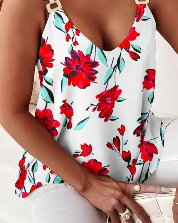 Ohhh Women Printed Tank TOP
