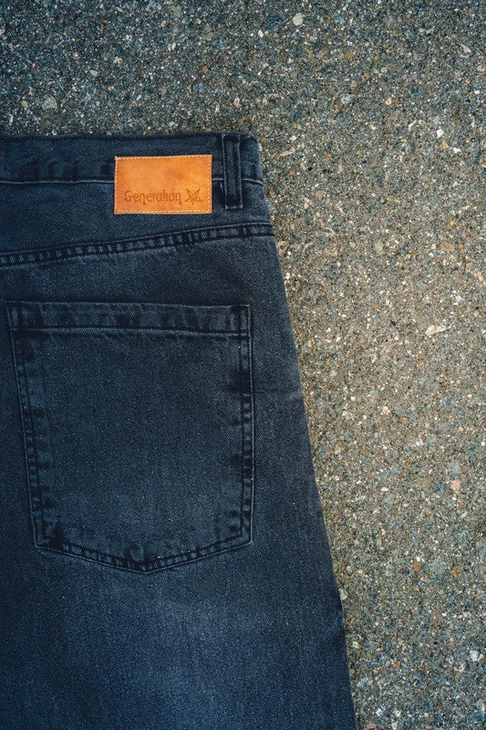 OHHH BEE HAVE Men's Denim Baggy Fit Jeans